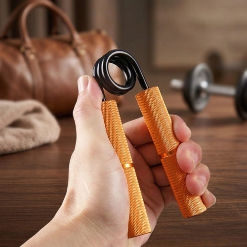 Aluminum Metal A-Type Hand Gripper Spring Steel Fitness Tool