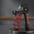 LCD Digital Count Hand Gripper Adjustable Finger Exerciser