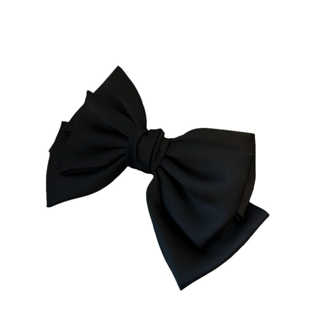 Luxury Satin Big Bow Hair Clip